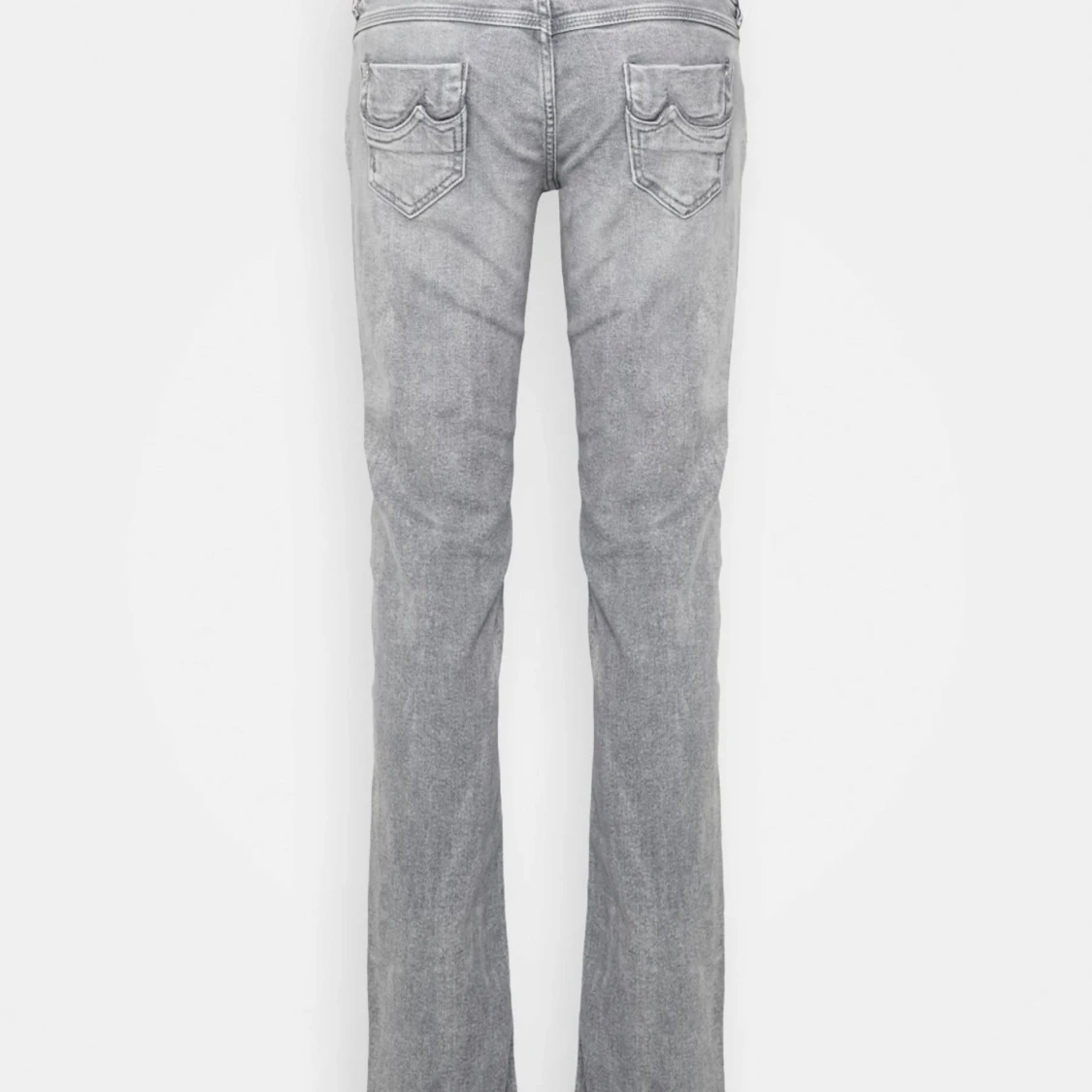 Grå bootcut jeans - 91