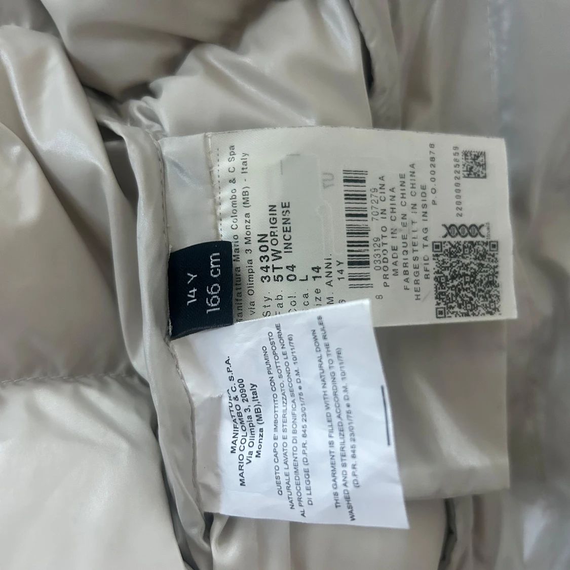 Beige dunjacka från Colmar - 93