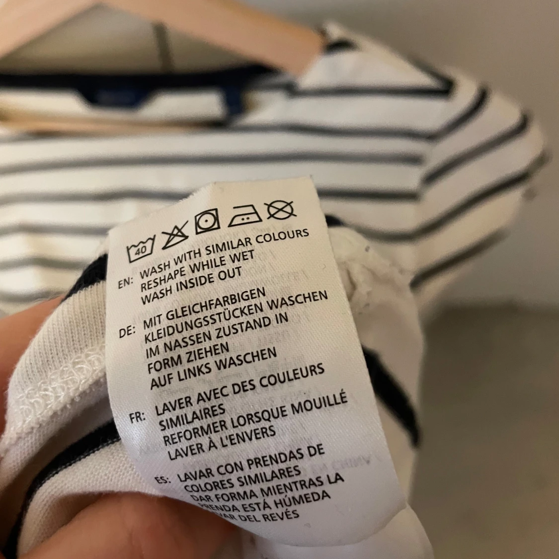 Randig långärmad tröja från GANT - 92