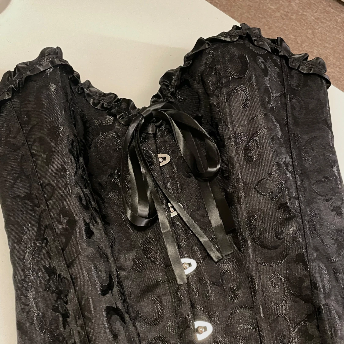 Halloween Korsett Svart - 92