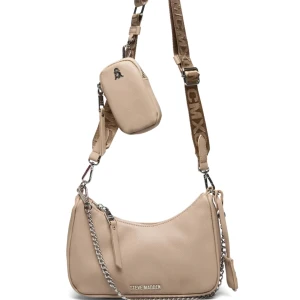 Steve Madden väska - Säljer min beiga Steve Madden väska då den ej kommer till användning. Väldigt bra skick. Nyspris ligger på ungefär 1000kr. Priset kan diskuteras.