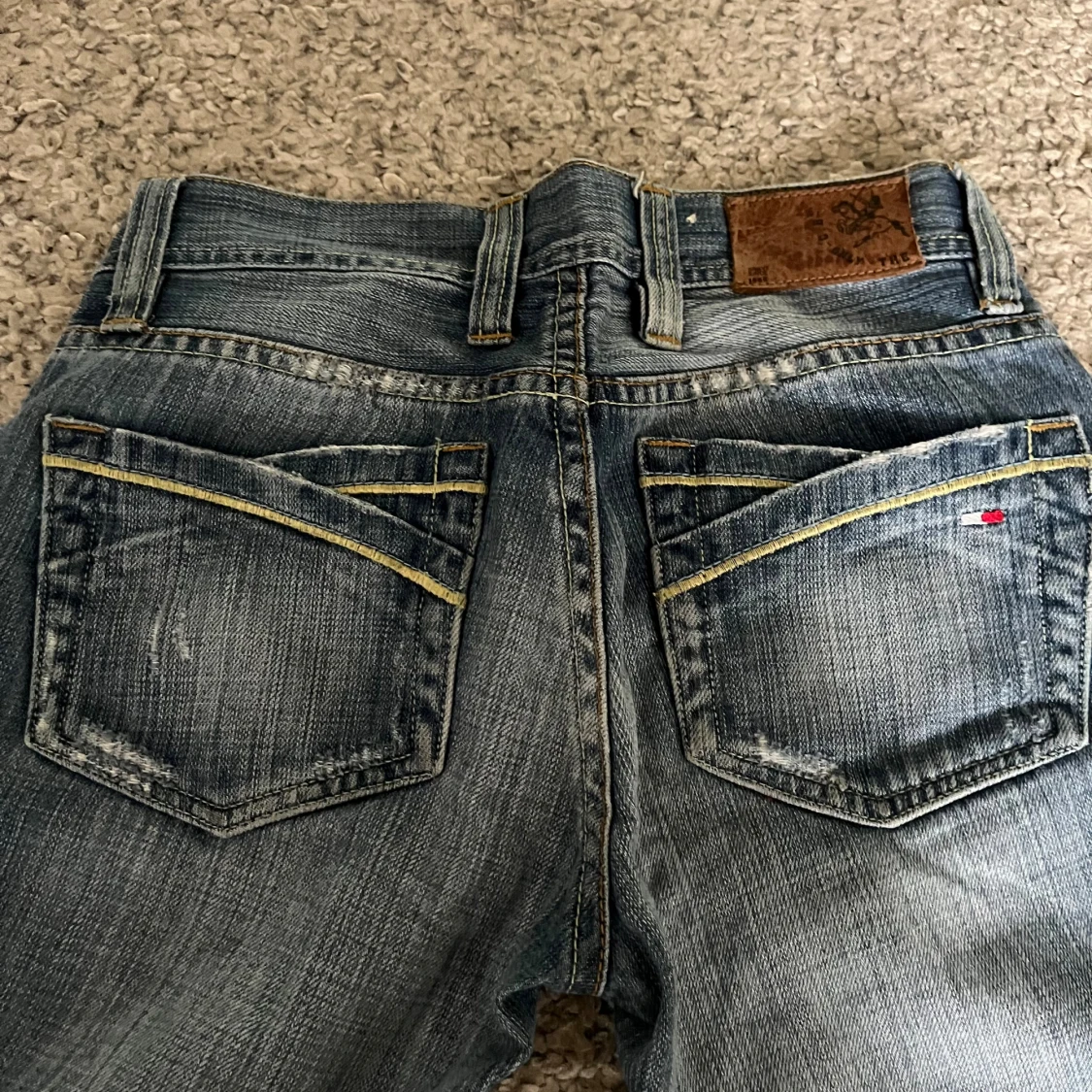 Lågmidjade bootcut jeans - 91