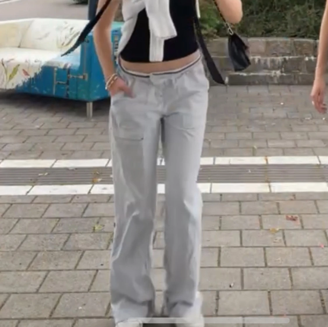 Randiga byxor från Flash