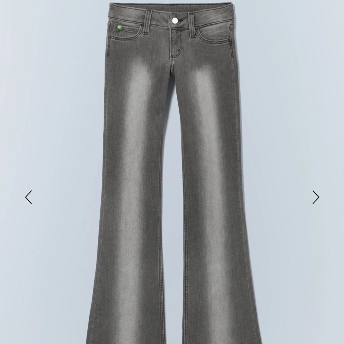 Grå bootcut jeans - 2