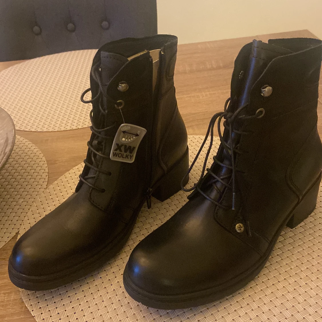 Svarta boots från Wolky