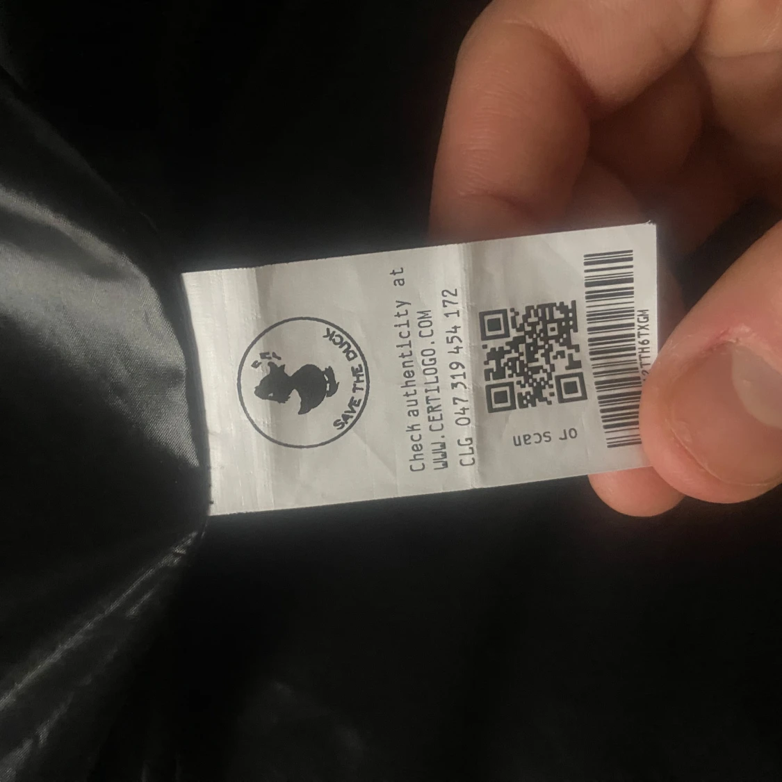 Svart pufferjacka från Save the Duck - 2