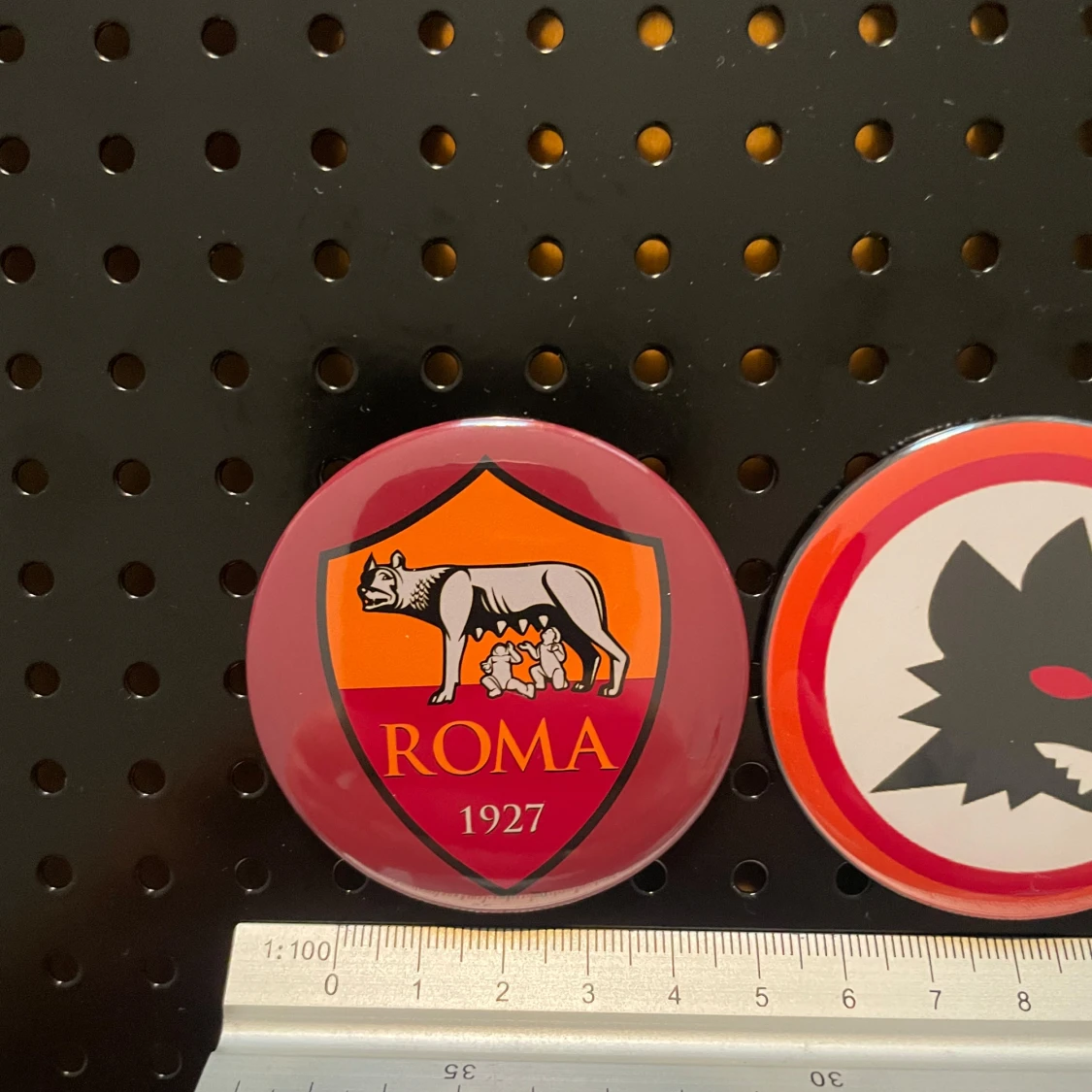 Magnet fridge 3pcs  (59mm) - Roma FC - 1