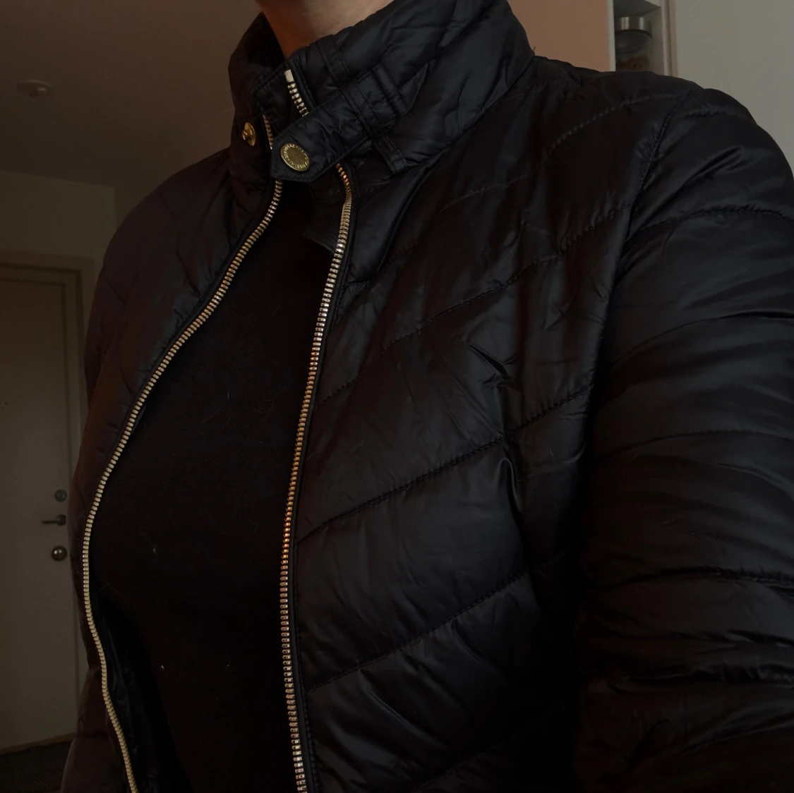 Barbour svart dunjacka - 3