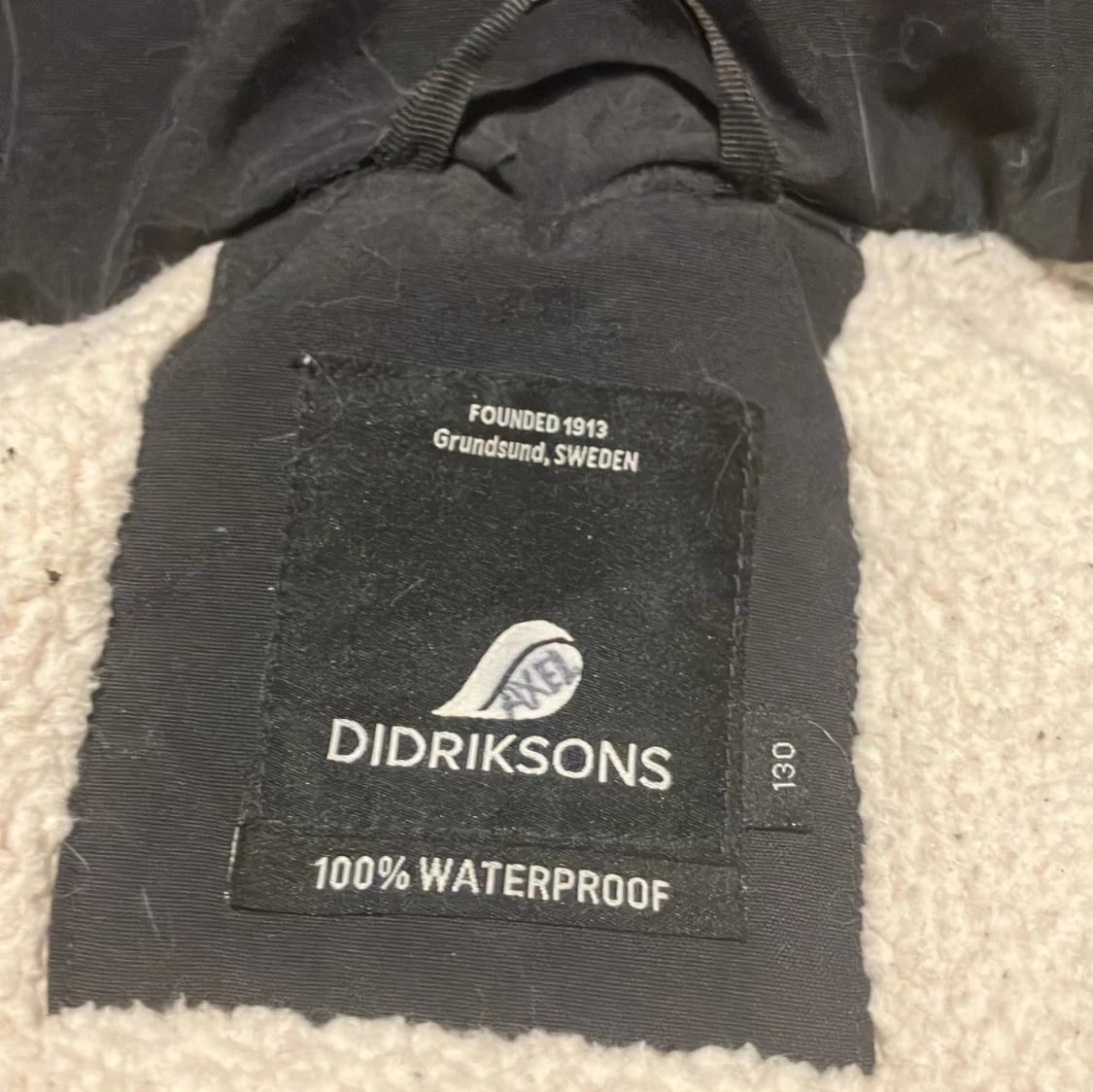 Svart vinterjacka från Didriksons - 2