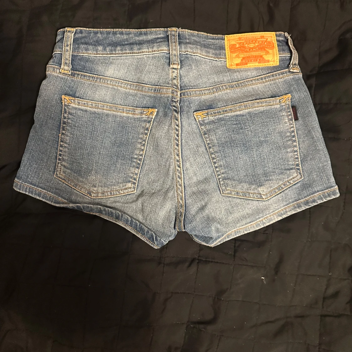 Blå jeansshorts - 1