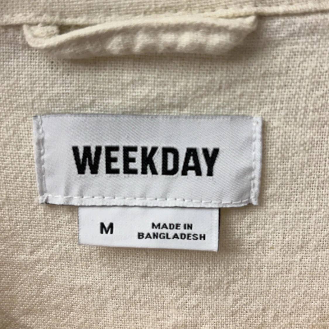 Beige overshirt från Weekday - 2