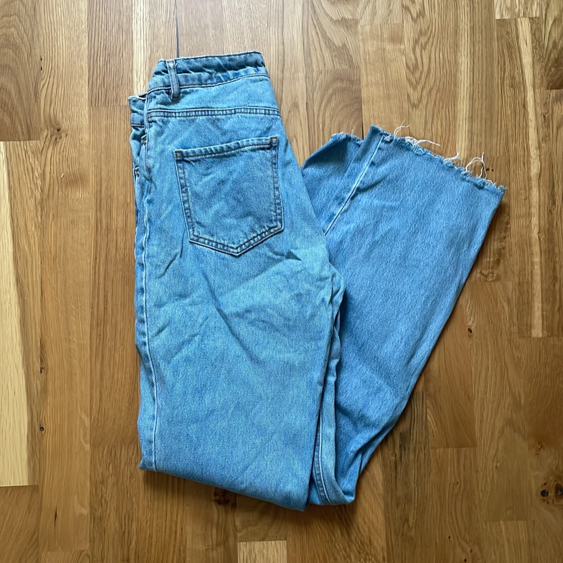 Blåa jeans 