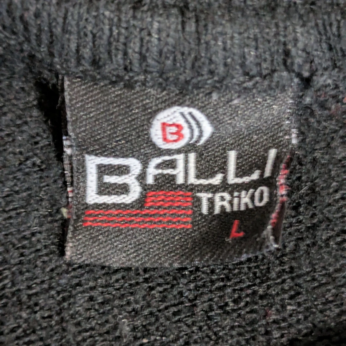 Svart och grå stickad tröja från Balli Triko - 1