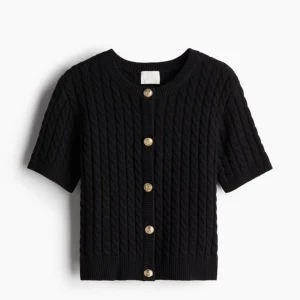 Topp - Stickad topp från Hm i storlek xs