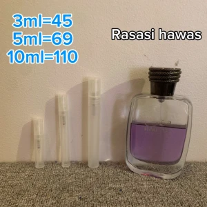 Rasasi hawas - Jag säljer samples av Rasasi hawas, en uppfriskande och fräsch parfym  perfekt till sommaren och det varmare vädret.