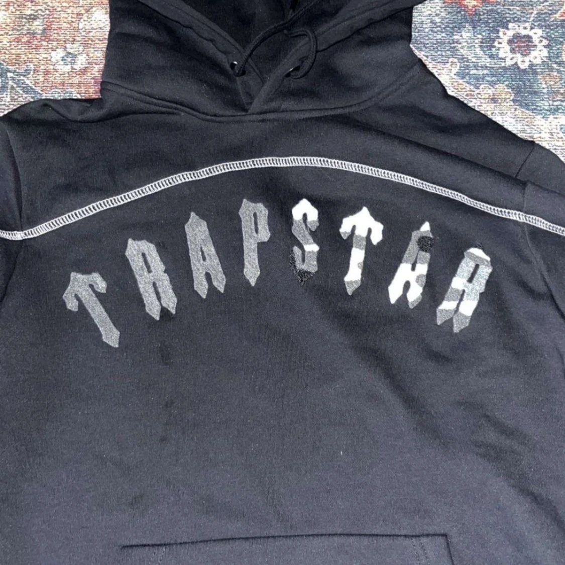 Svart mjukisbyxa och hoodie set från Trapstar - 91