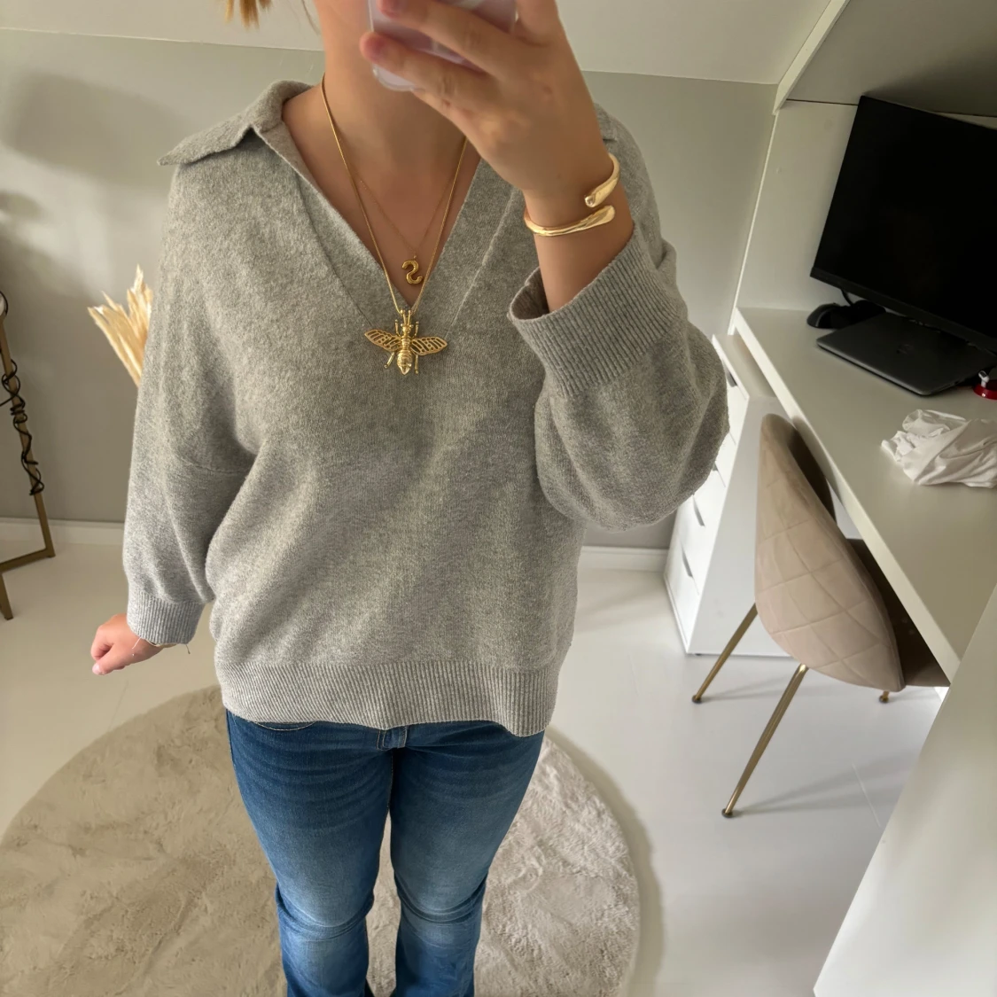 Stickad tröja från HM - 90