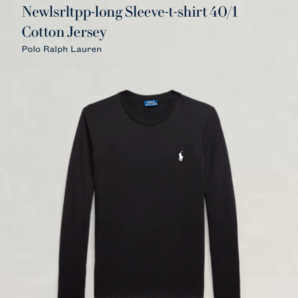 •Polo Ralph Lauren t-shirt. Storlek: 160/184 cm. Fits: storlek XS. Conditon: fint skick! Defekter:⬛️. Authentic:✅. Färg: svart⬛️. Hör av dig vid frågor & funderingar, mvh Second Resell;). Tröjor & Koftor.