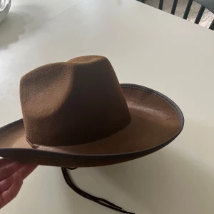 Cowboyhatt - Brun Cowboyhatt, använd en gång, 