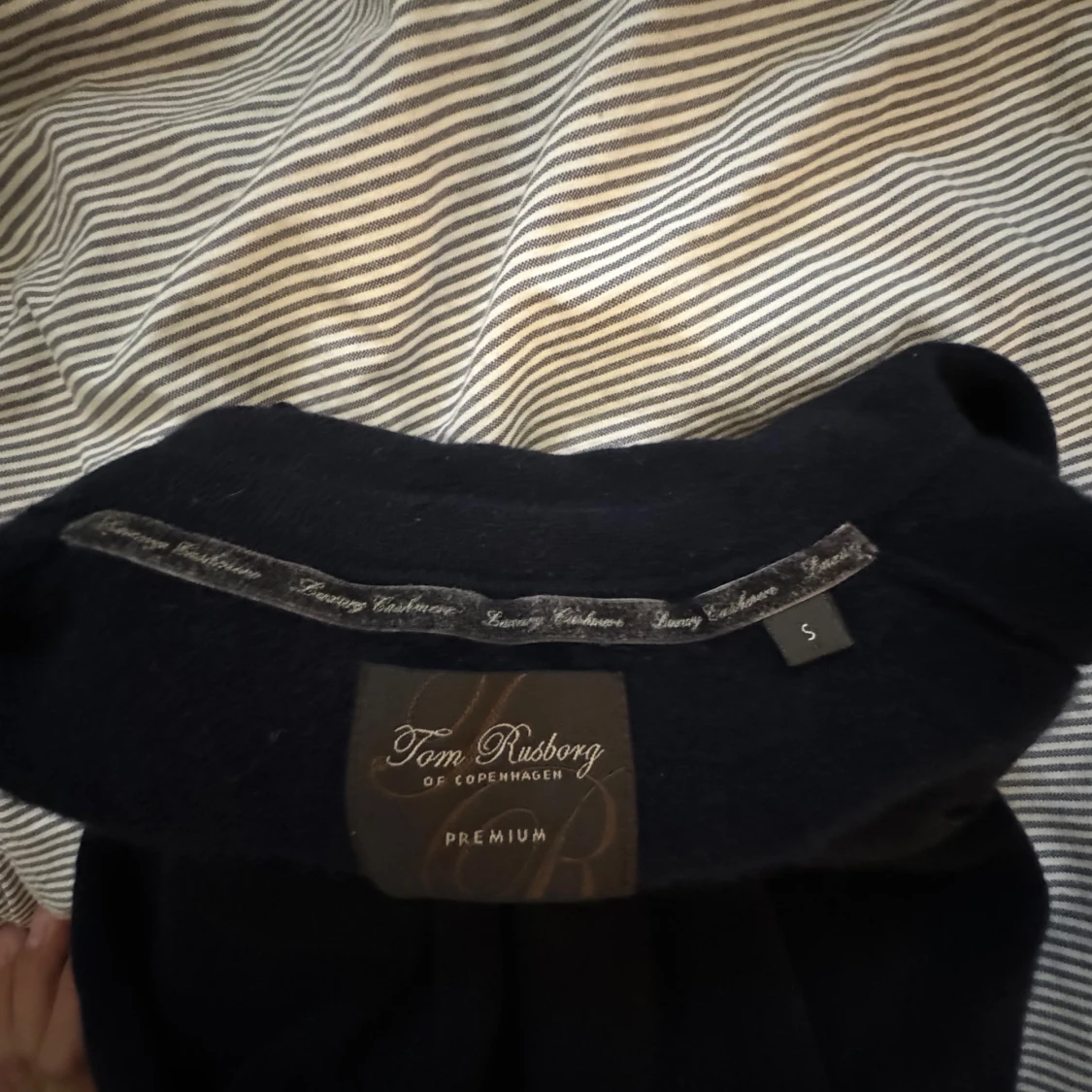 Tom rusborg Kashmir tröja  - 91