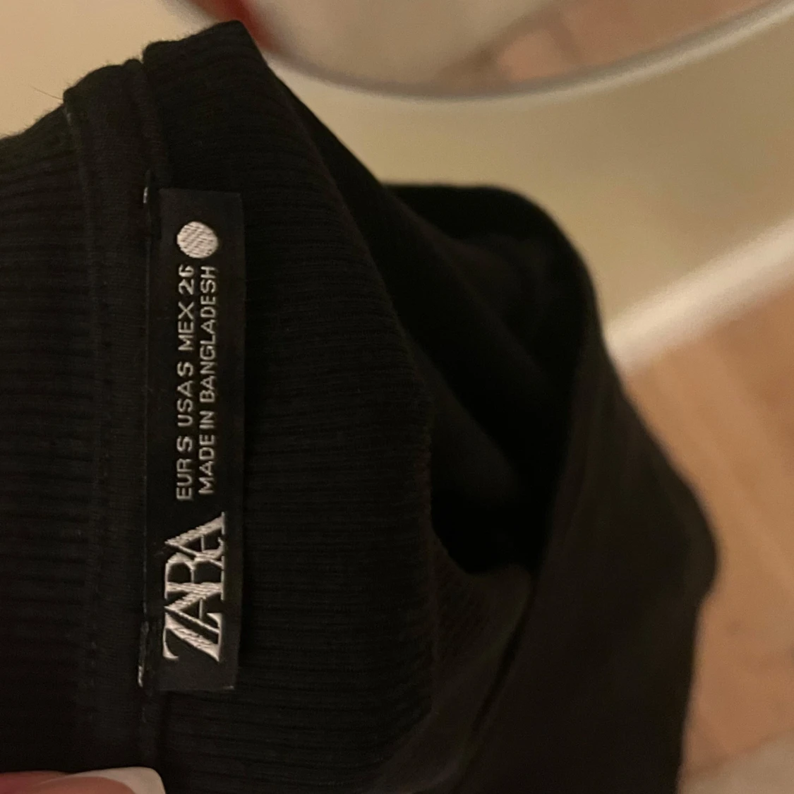 Svart topp från Zara - 2