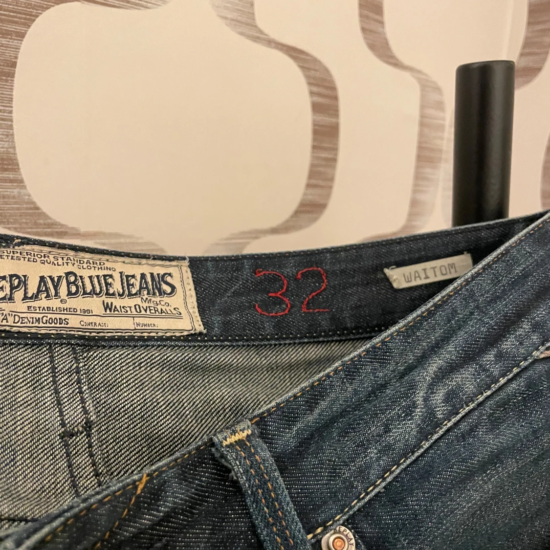 Blå jeans från Replay - 1