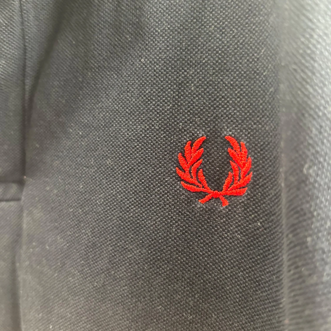 Svart pikétröja från Fred Perry - 2