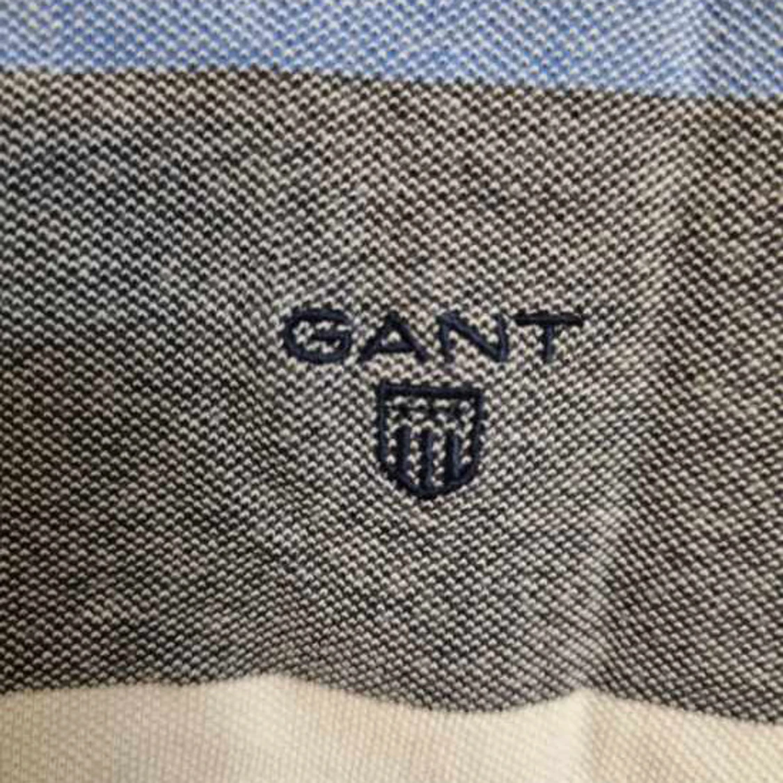 Randig pikétröja från Gant - 1