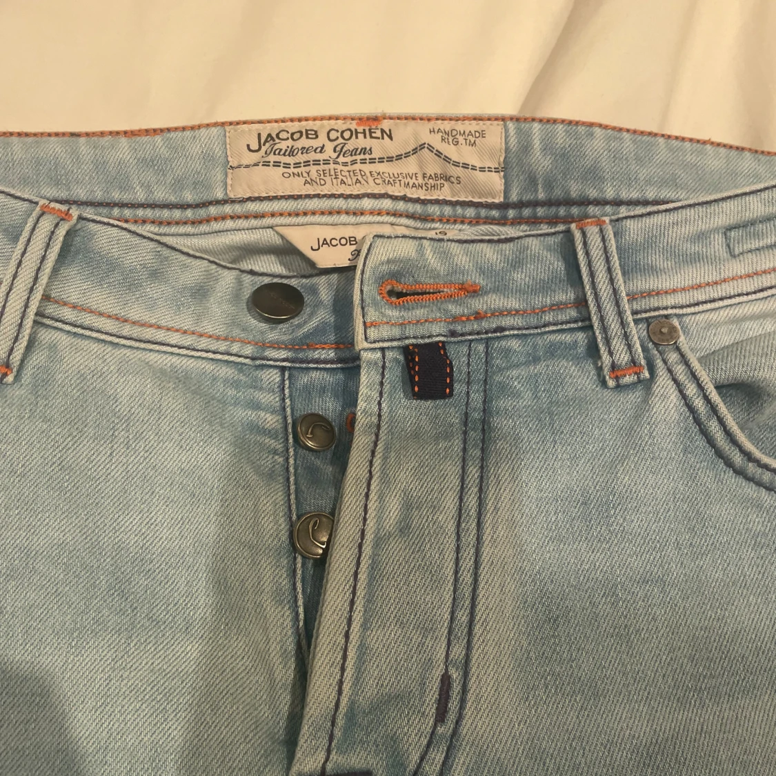 Ljusblå jeans från Jacob Cohen - 1