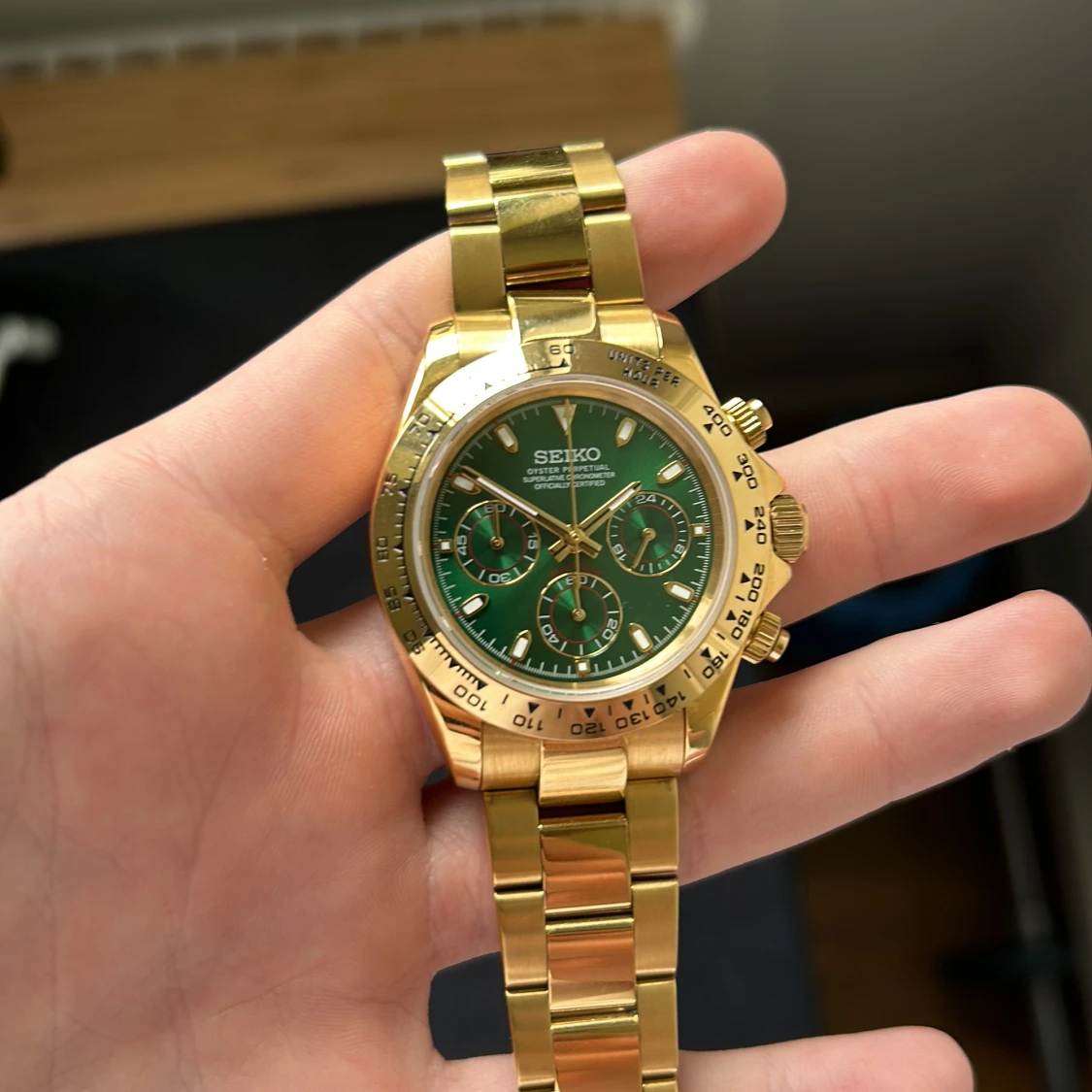 Seiko mod daytona 39mm - 92