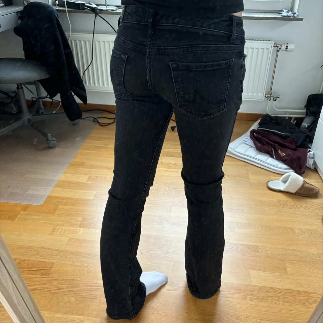 Lågmidjade svarta LTB jeans - 90