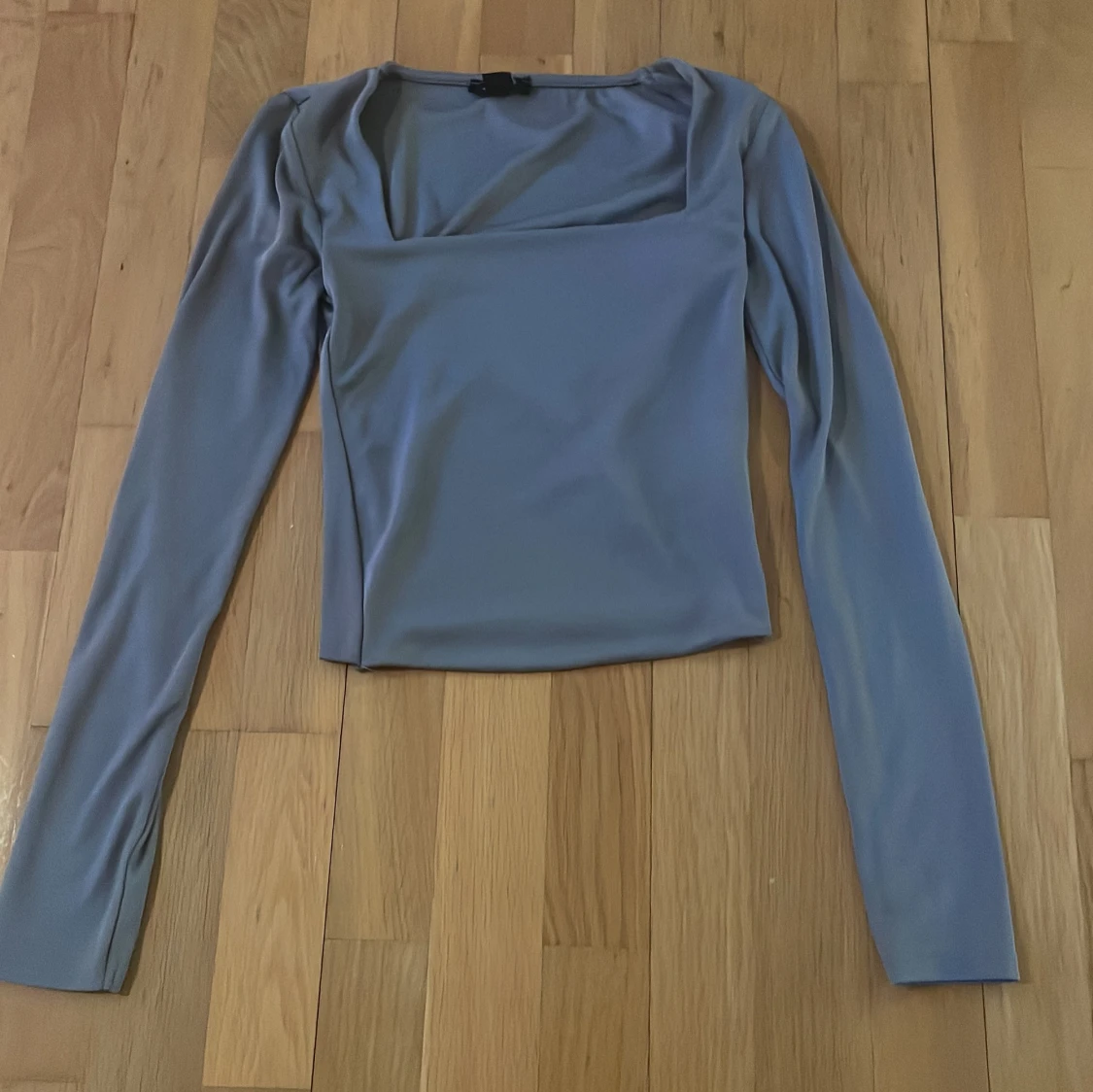 Grå fin långärmad tröja🤗