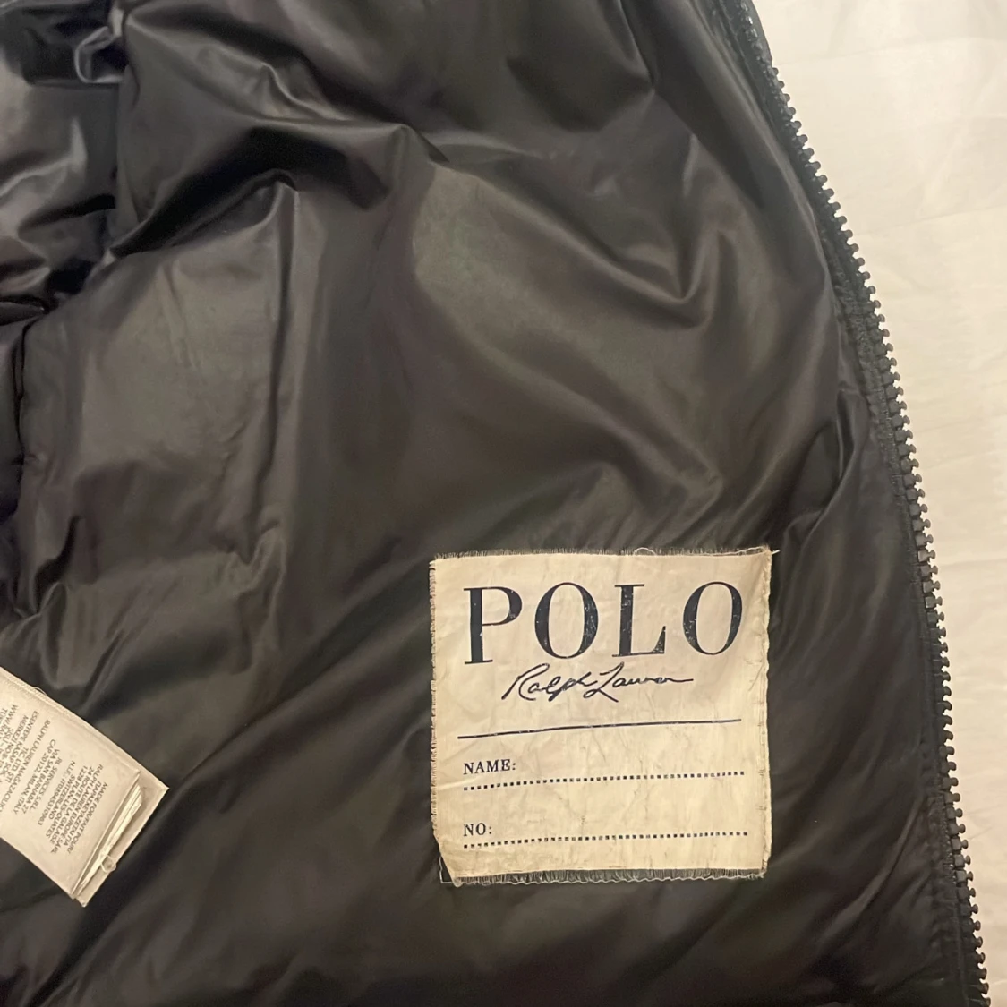 Svart pufferjacka från Polo Ralph Lauren - 90