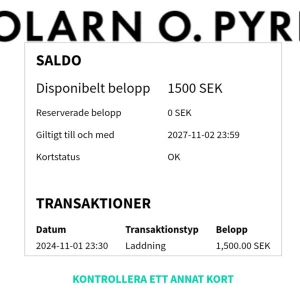 Digital Presentkort POLARN O PYRET 1500 KR - Digital Presentkort POLARN O PYRET värde 1500 kr