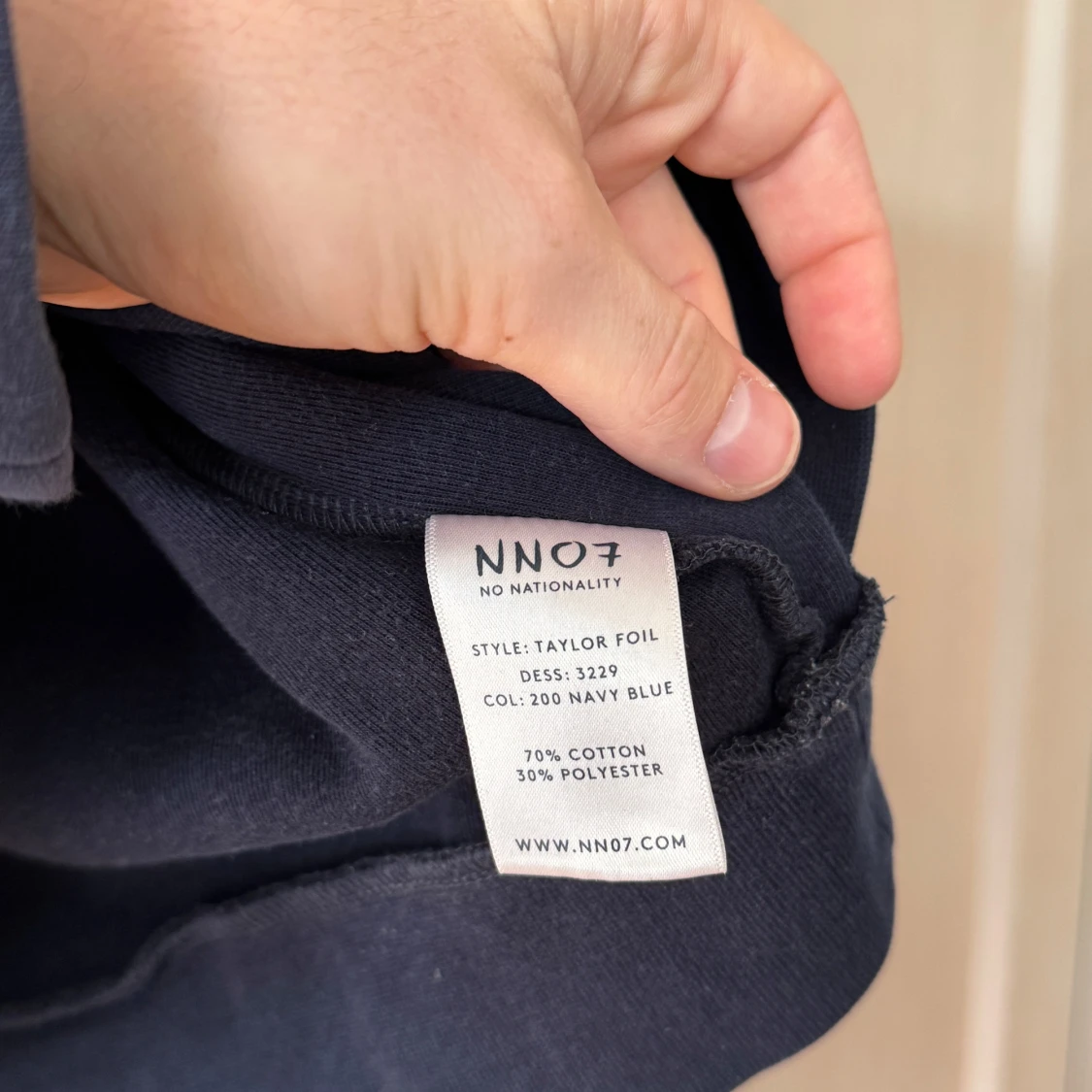 Mörkblå tröja från NN07 - 91