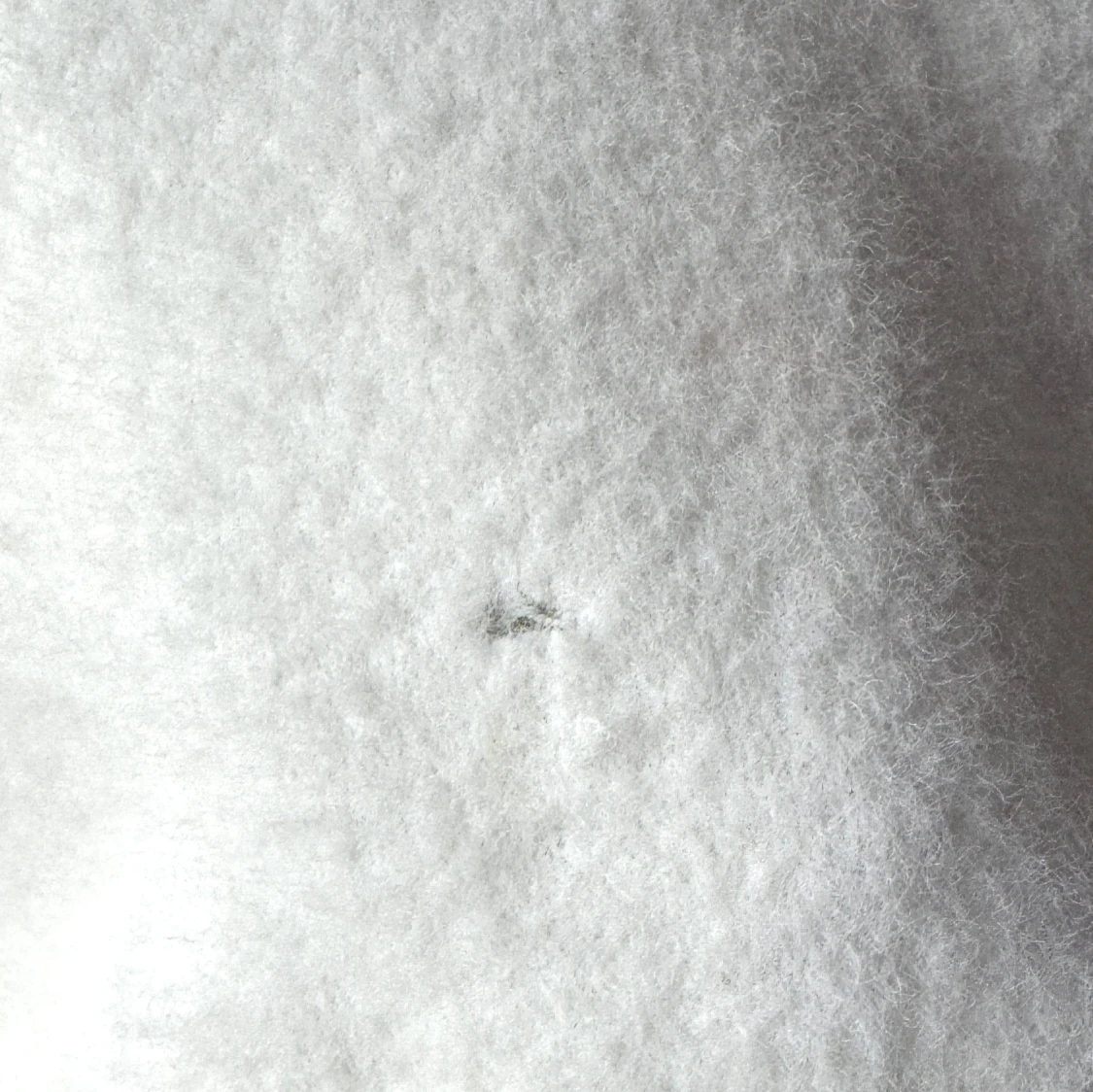 Vit stickad croppad tröja - 92