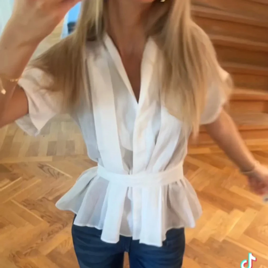 Vit blus från zara - 91