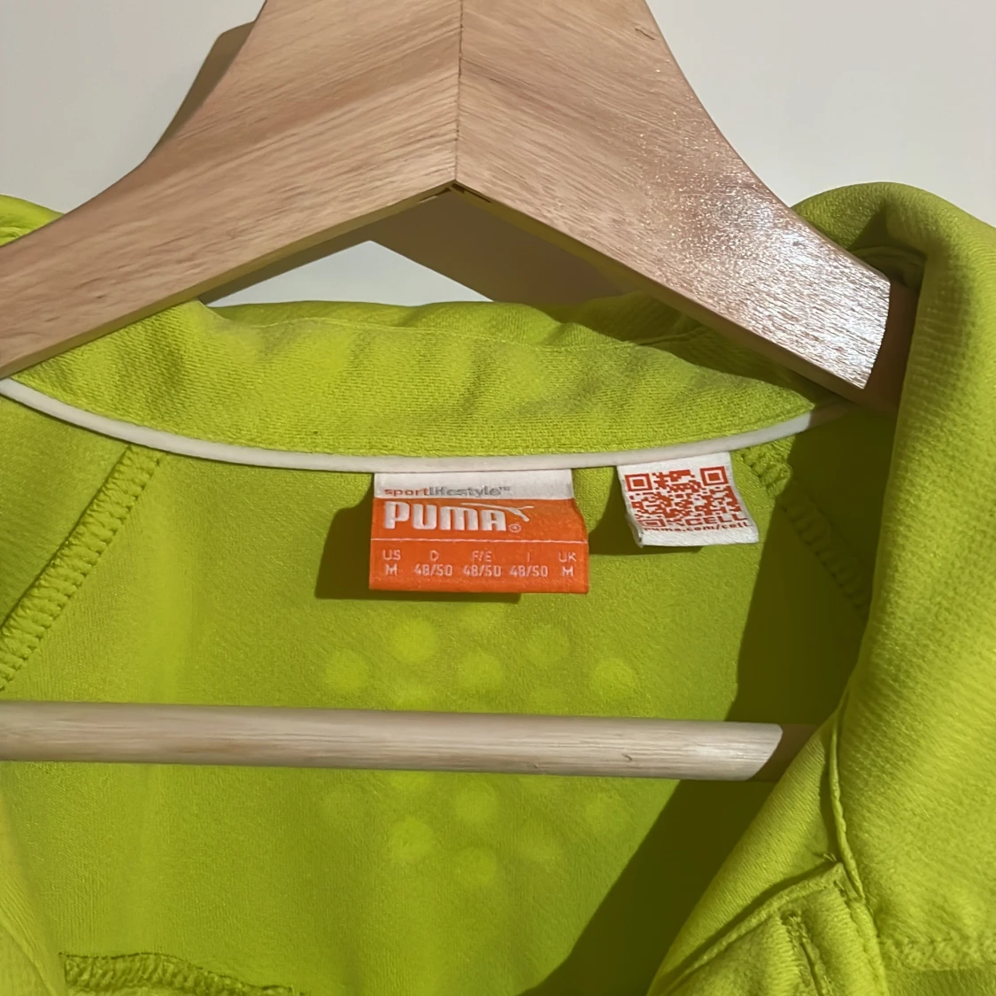 Ljusgrön piké från puma  - 90