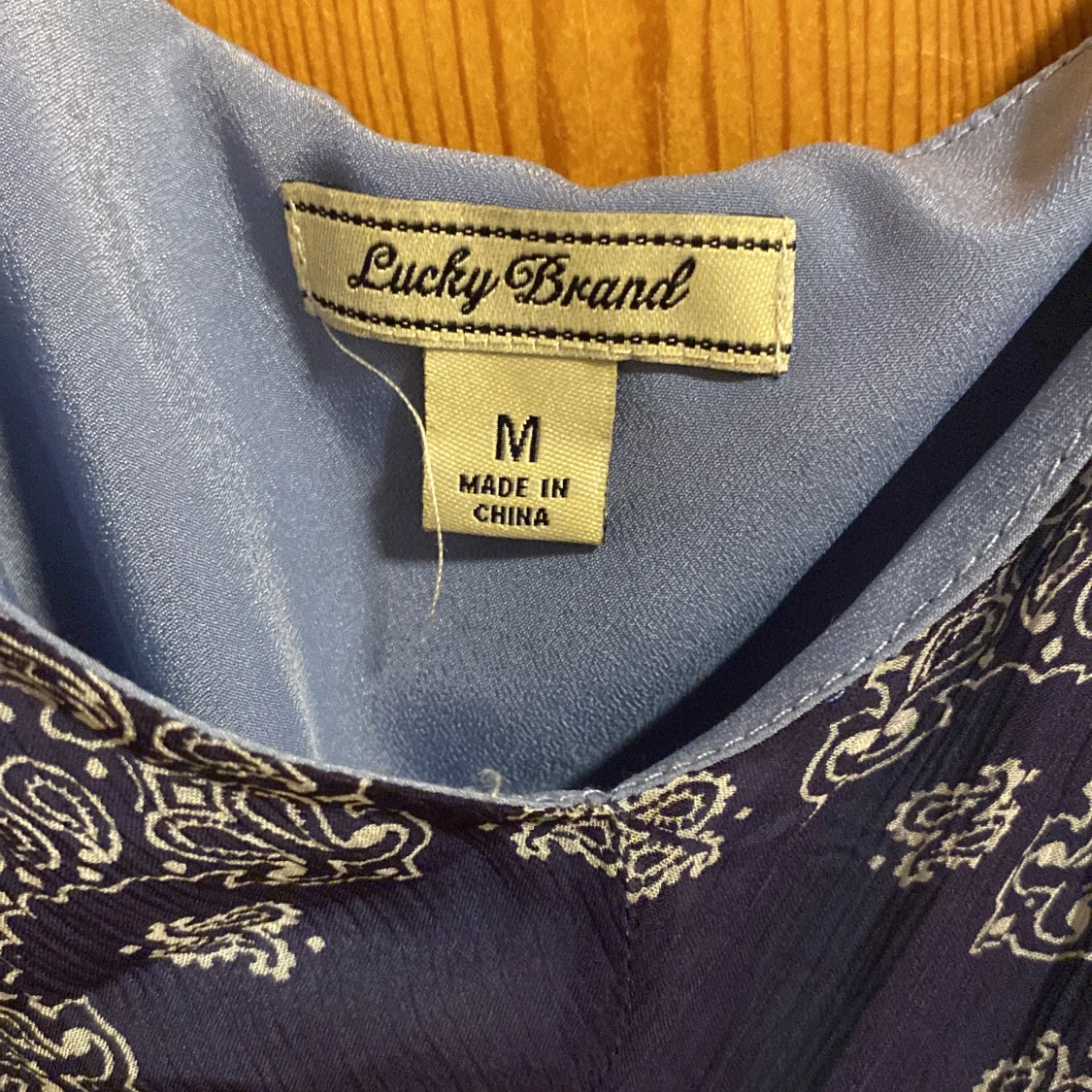 Blå långklänning från Lucky Brand - 91