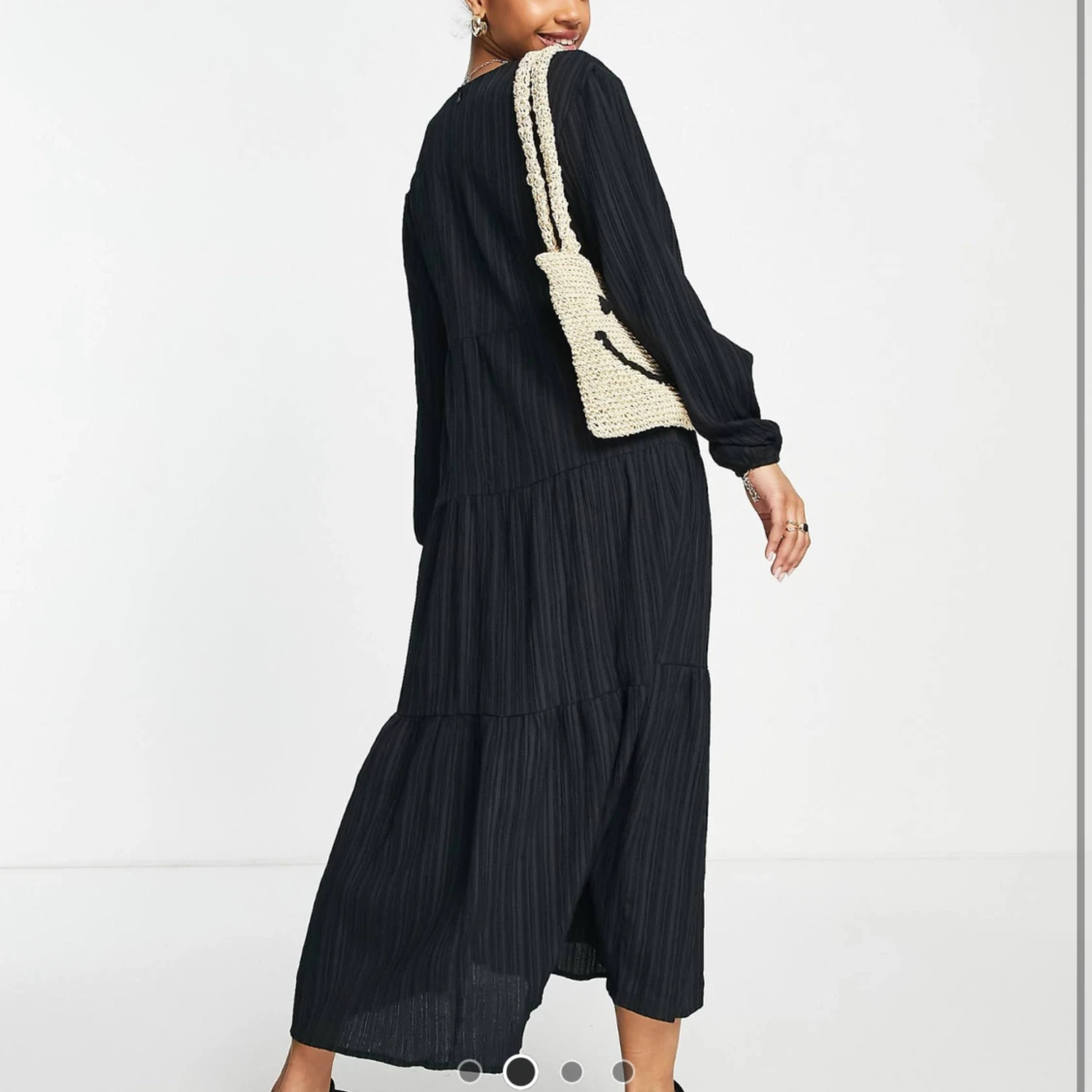 Svart somrig klänning