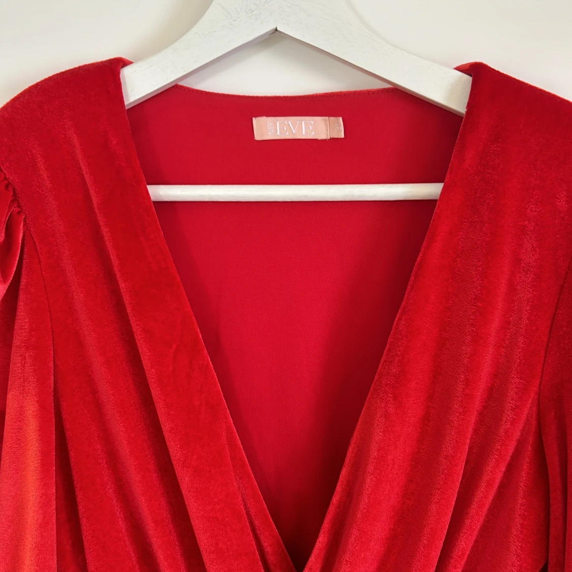 Röd långklänning från By Malina - 91