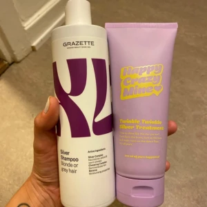 Silverschampoo 400 ml, inpackning 200 ml - Helt nya och oanvända!  Flyttar utomlands i helgen så vill sälja av snabbt ✨