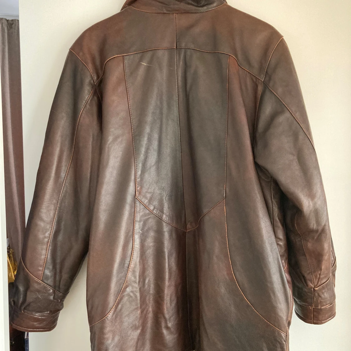 Vintage skinnjacka  - 91