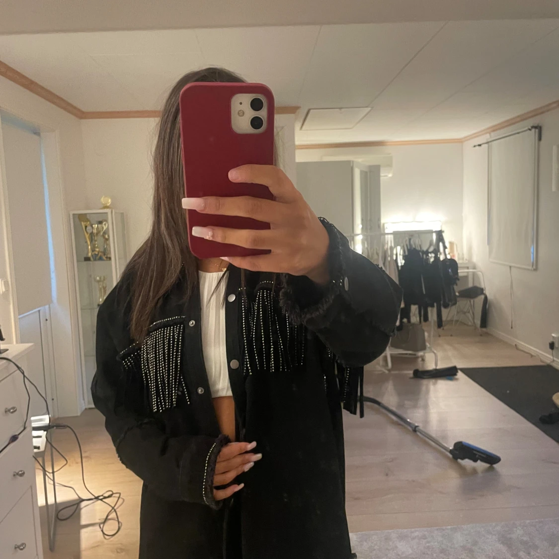 Glittrig zara jacka  - 90