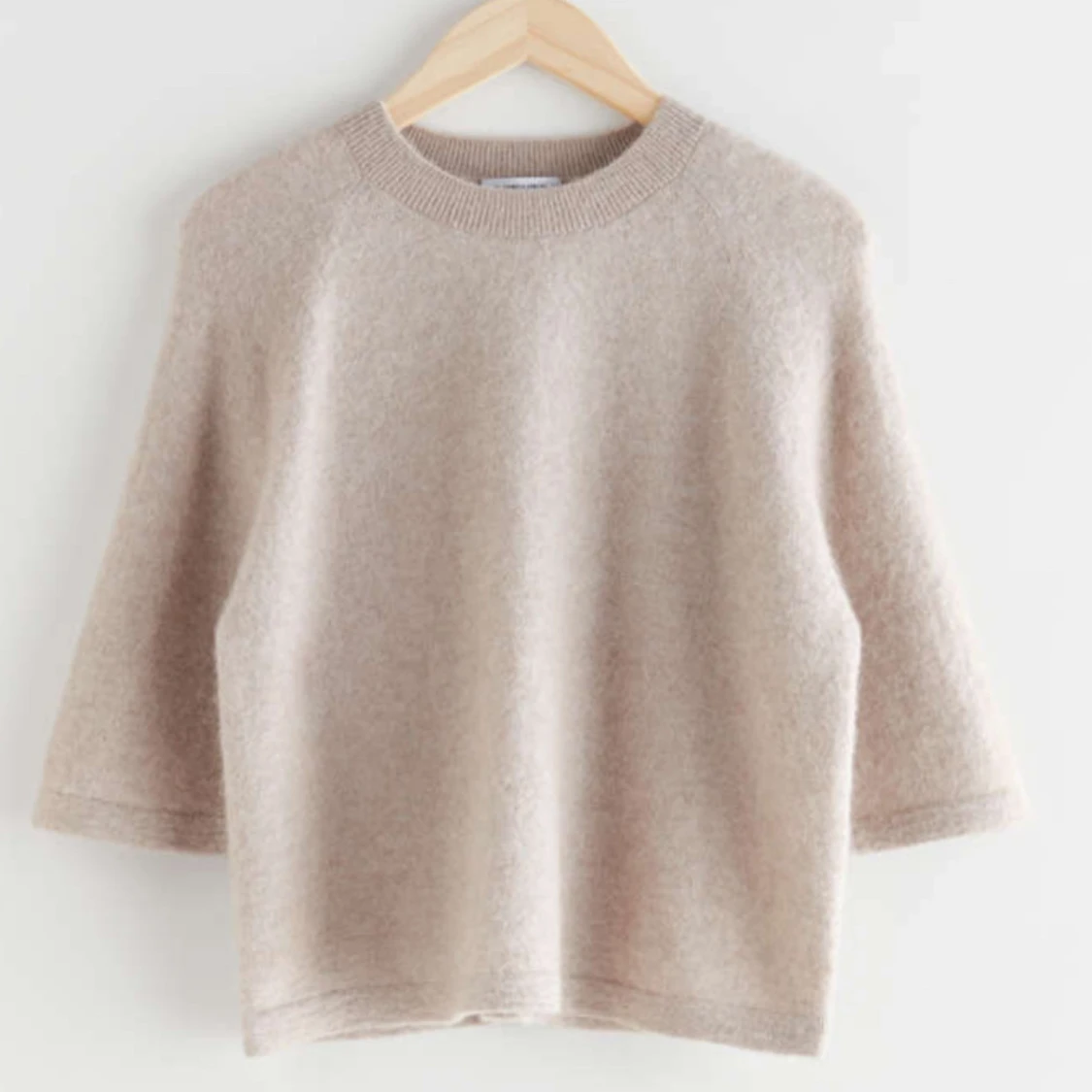 Trekvartsärmad topp