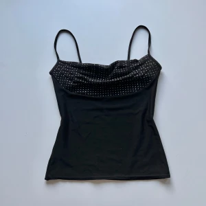 Festtopp - Vintage y2k topp med glitter