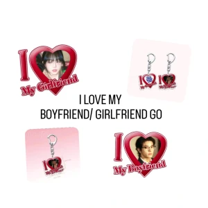 KPOP GROUP ORDER - I love my boyfriend/ girlfriend go !! Need minimum of 5 people to join !!  Keychain info: 3x5cm Choose between girlfriend/ boyfriend  40kr per (doms, packing fee included)  Pillowcase info: Choose between 40*40, 45*45, 50*50 Choose between girlfriend/ boyfriend  60 kr per (doms, packing fee included) ONLY THE PILLOWCASE, NOT THE MAIN PILLOW !!  1- 4 Payments: Intals Doms Packing fee Ems  No backout unless replacement !! Not responsible for lost or damaged package !!