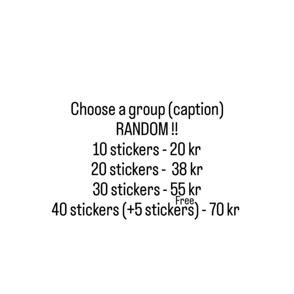 Mail sticker sale !! (HOMEMADE)  Info: RANDOM !! Choose between aespa, ateez, artms, enhypen, loona, itzy 10 stickers - 20 kr 20 stickers - 38 kr 30 stickers - 55 kr 40 stickers (+5 free stickers) - 70 kr + shipping  I am not responsible for lost or damaged package!! Sweden based, only Sweden atm, only swish !! If you have any questions, please dm me !! Custom stickers can be made, will be more expensive !!. Muu.