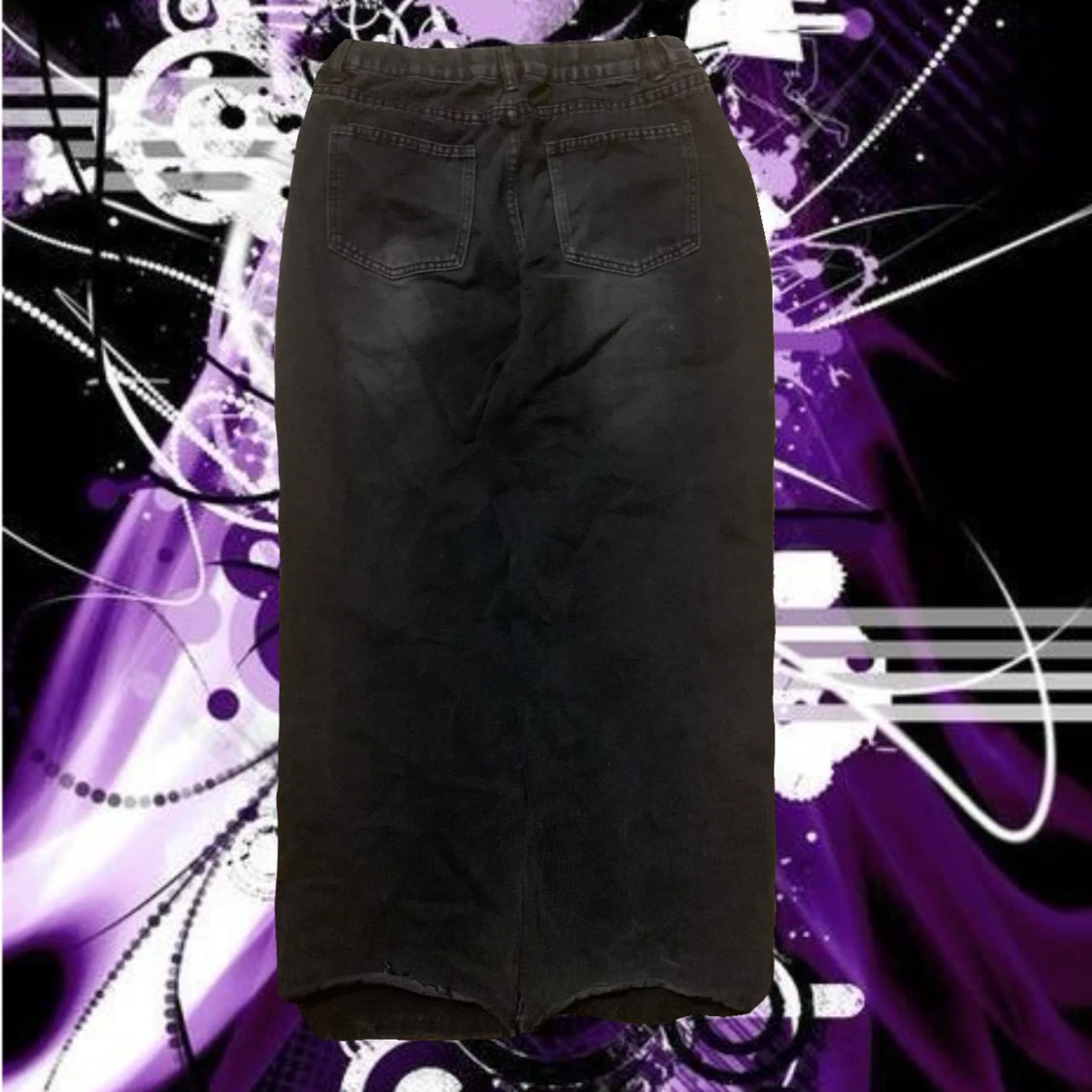 Svarta baggy jeans - 1