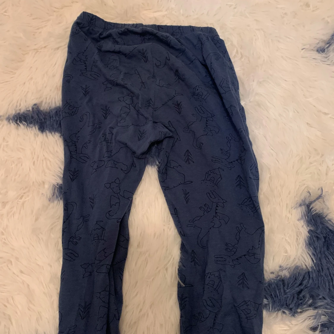 Mörkblå mjukisbyxor från Lupilu - 1